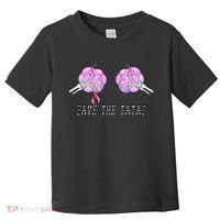 Save The TaTas Halloween Breast Cancer Awareness Toddler T-Shirt thumb 0