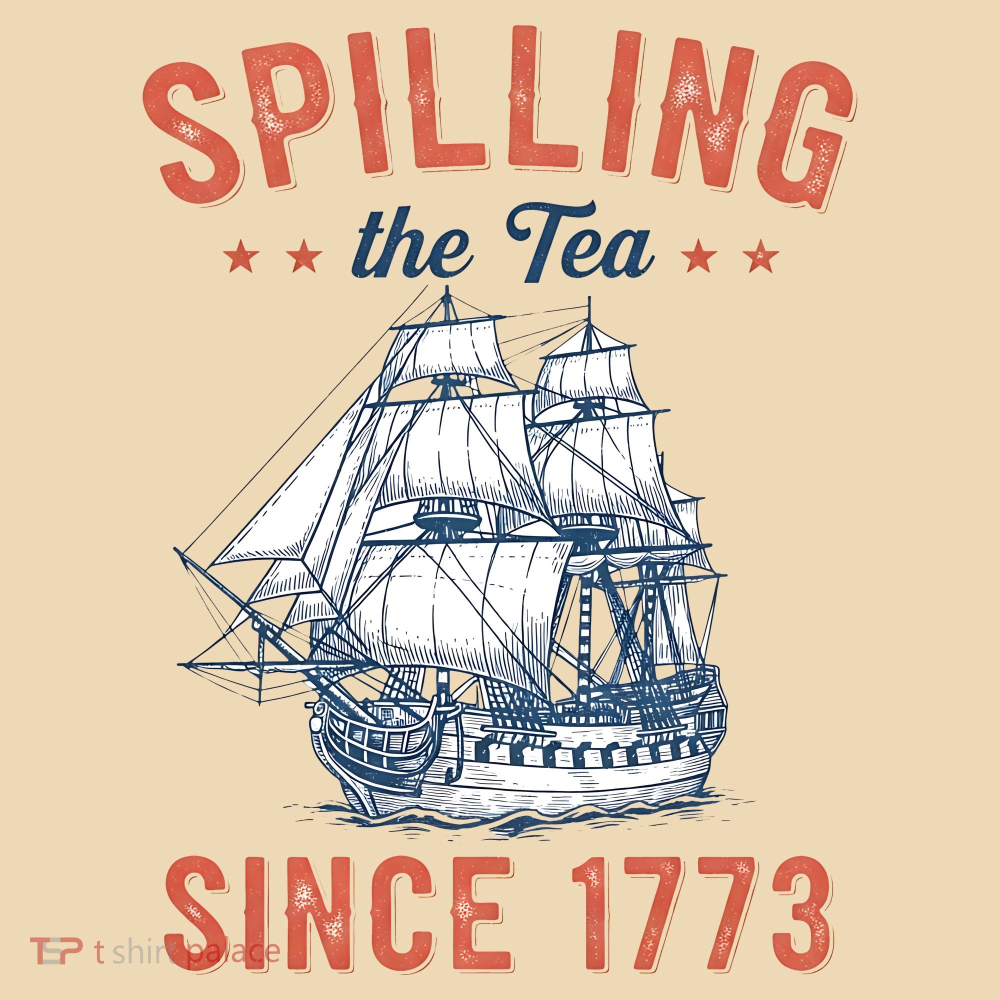 Spilling The Tea Since 1773 Tote Bag