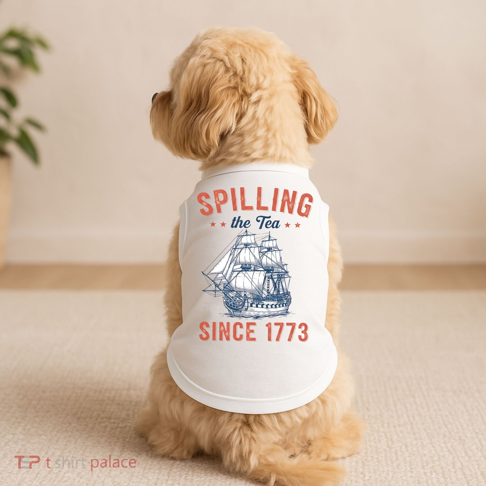 Spilling The Tea Since 1773 Doggie Tank