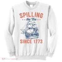 Spilling The Tea Since 1773 Sweatshirt thumb 0