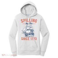 Spilling The Tea Since 1773 Women's Hoodie thumb 0