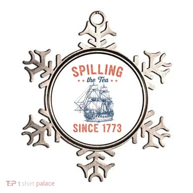 Spilling The Tea Since 1773 Ornament