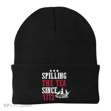 Spilling The Tea Since 1773 Beanie