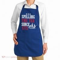 Spilling The Tea Since 1773 Apron thumb 2
