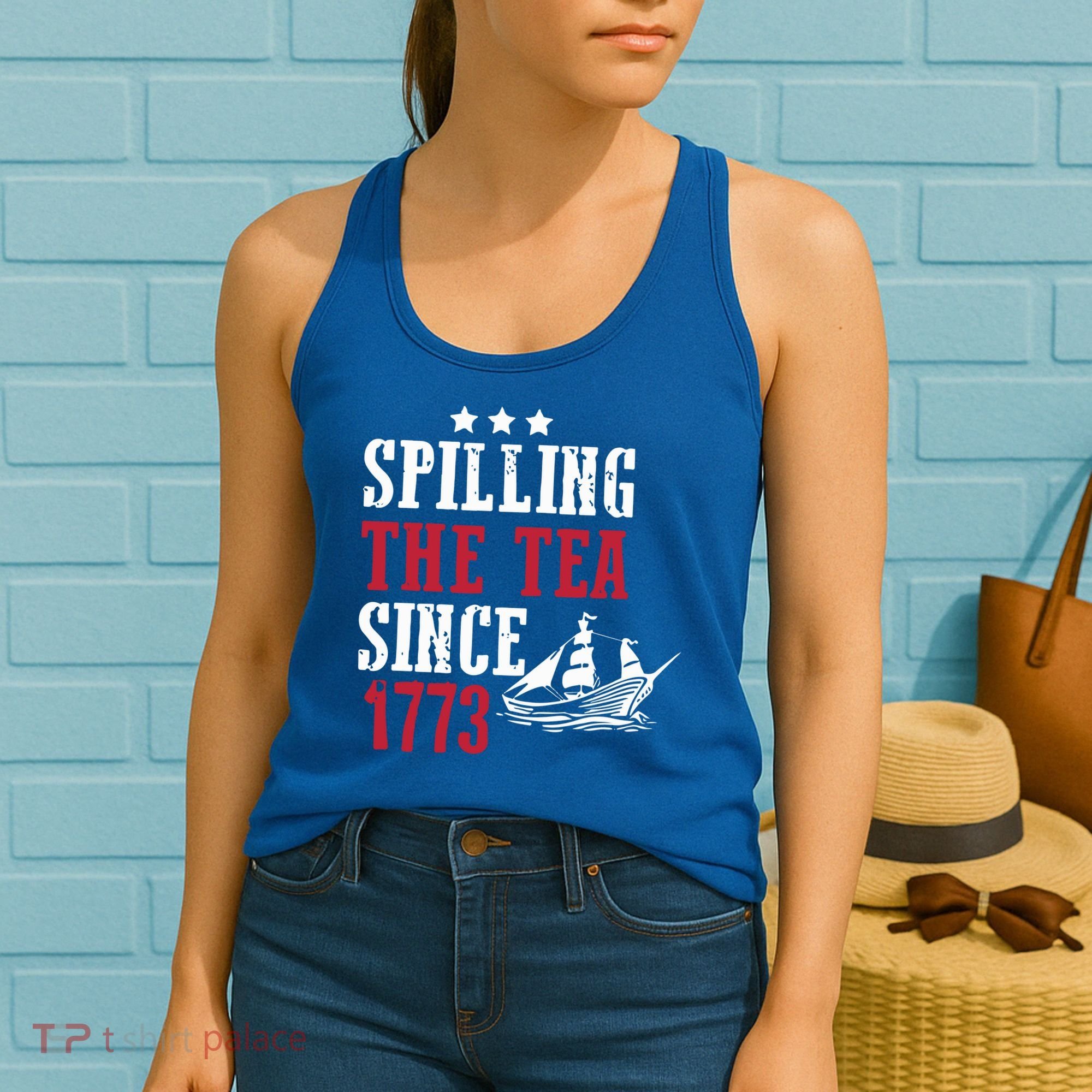 Spilling The Tea Since 1773 Women's Tank Top