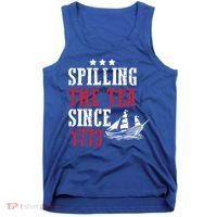Spilling The Tea Since 1773 Tank Top thumb 0