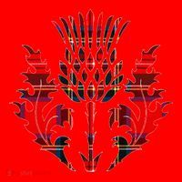 Scottish Tartan Thistle Emblem Santa Hat thumb 1