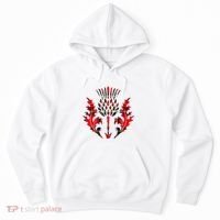 Scottish Tartan Thistle Emblem Hoodie thumb 0