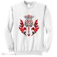 Scottish Tartan Thistle Emblem Sweatshirt thumb 0