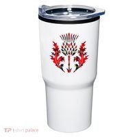Scottish Tartan Thistle Emblem Tumbler thumb 0