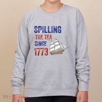 Spilling The Tea Since 1773 Women's Sweatshirt thumb 0
