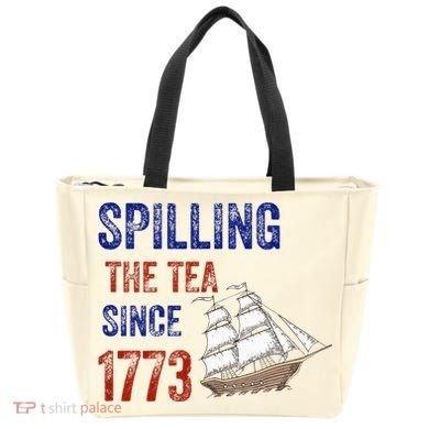 Spilling The Tea Since 1773 Tote Bag