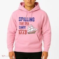 Spilling The Tea Since 1773 Hoodie thumb 2