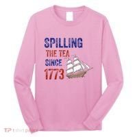 Spilling The Tea Since 1773 Long Sleeve Shirt thumb 0