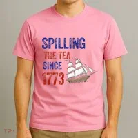 Spilling The Tea Since 1773 T-Shirt thumb 3