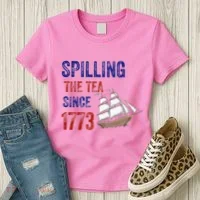 Spilling The Tea Since 1773 Women's T-Shirt thumb 3
