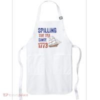 Spilling The Tea Since 1773 Apron thumb 0