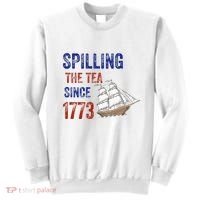Spilling The Tea Since 1773 Sweatshirt thumb 0