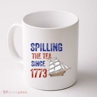 Spilling The Tea Since 1773 Coffee Mug thumb 0