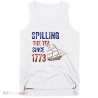 Spilling The Tea Since 1773 Tank Top thumb 0