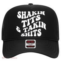 Shakin Tits & Takin Shits Quotes Sayings Hat thumb 0