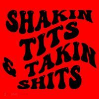 Shakin Tits & Takin Shits Quotes Sayings Santa Hat thumb 1