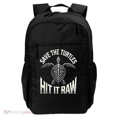 Save The Turtles Hit It Raw Backpack