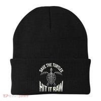 Save The Turtles Hit It Raw Beanie thumb 0