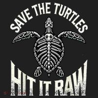 Save The Turtles Hit It Raw Beanie thumb 2