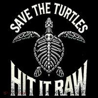 Save The Turtles Hit It Raw Women's Hoodie thumb 2