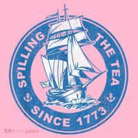 Spilling The Tea Since 1773 Funny US History Teacher Boston Coaster thumb 2