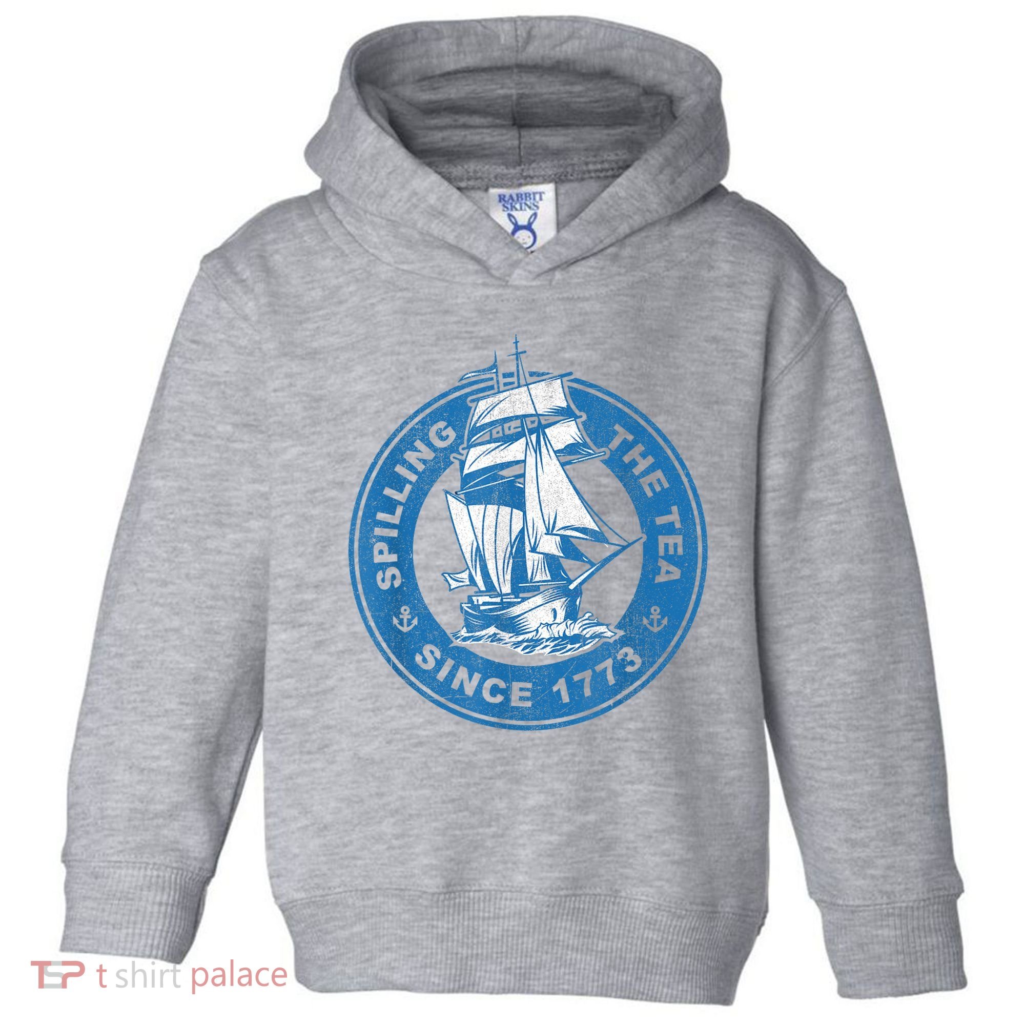 Spilling The Tea Since 1773 Funny US History Teacher Boston Toddler Hoodie