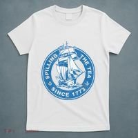 Spilling The Tea Since 1773 Funny US History Teacher Boston T-Shirt thumb 5
