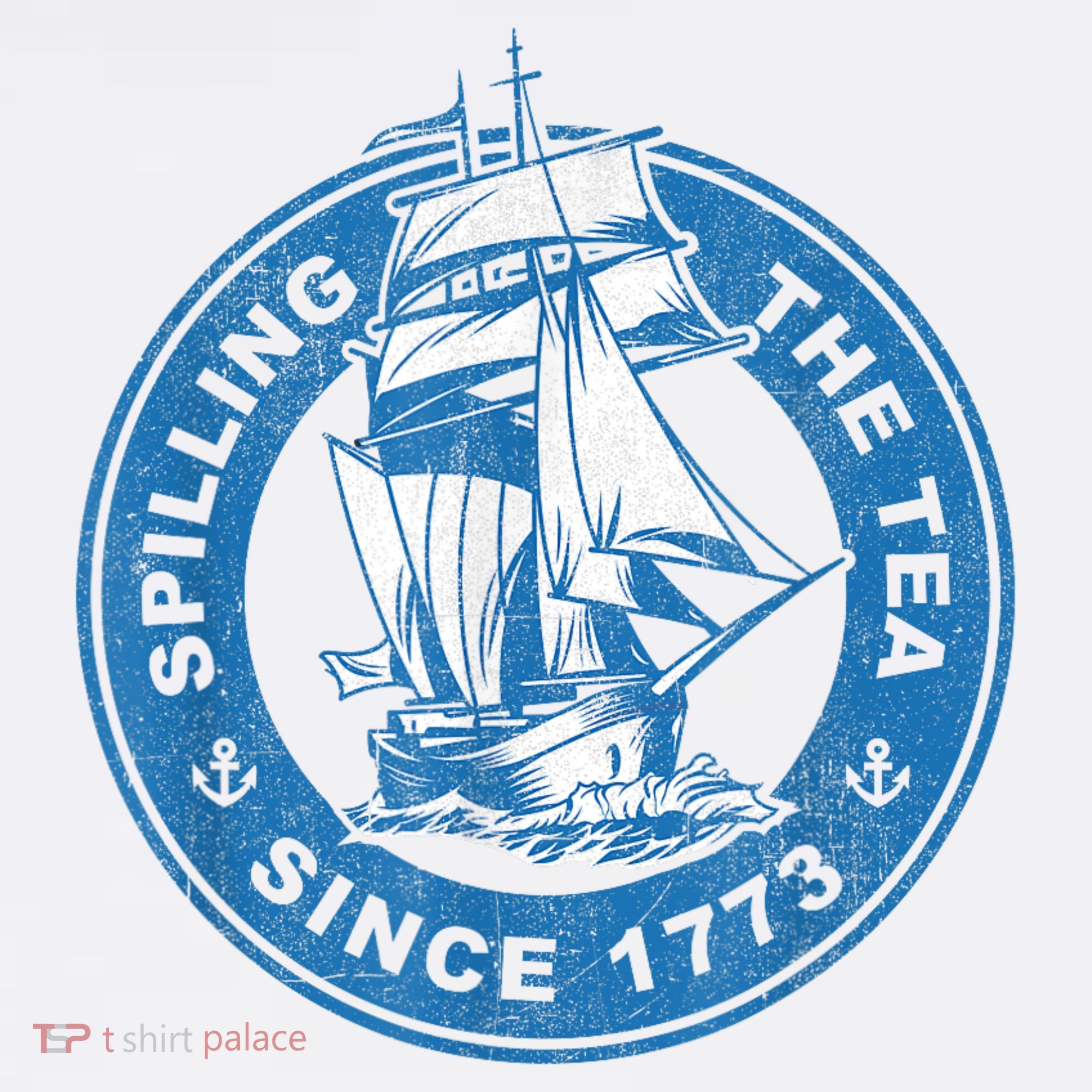 Spilling The Tea Since 1773 Funny US History Teacher Boston Women's Tank Top
