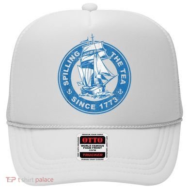 Spilling The Tea Since 1773 Funny US History Teacher Boston Hat