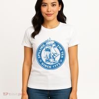 Spilling The Tea Since 1773 Funny US History Teacher Boston Women's T-Shirt thumb 4