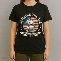 Spilling The Tea Since 1773 Patriotic 4th Of July T-Shirt thumb 4