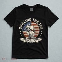 Spilling The Tea Since 1773 Patriotic 4th Of July T-Shirt thumb 5