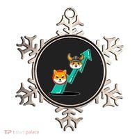Shiba To The Moon Chart Ornament thumb 0