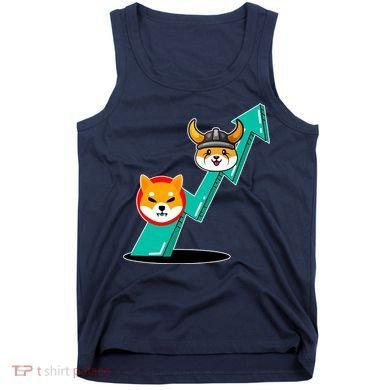 Shiba To The Moon Chart Tank Top