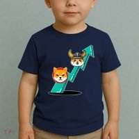Shiba To The Moon Chart Toddler T-Shirt thumb 2