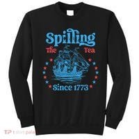 Spilling The Tea Since 1773 American History Sweatshirt thumb 0