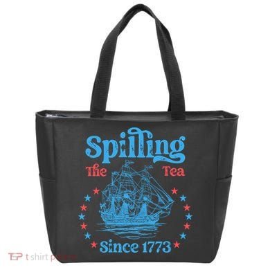 Spilling The Tea Since 1773 American History Tote Bag