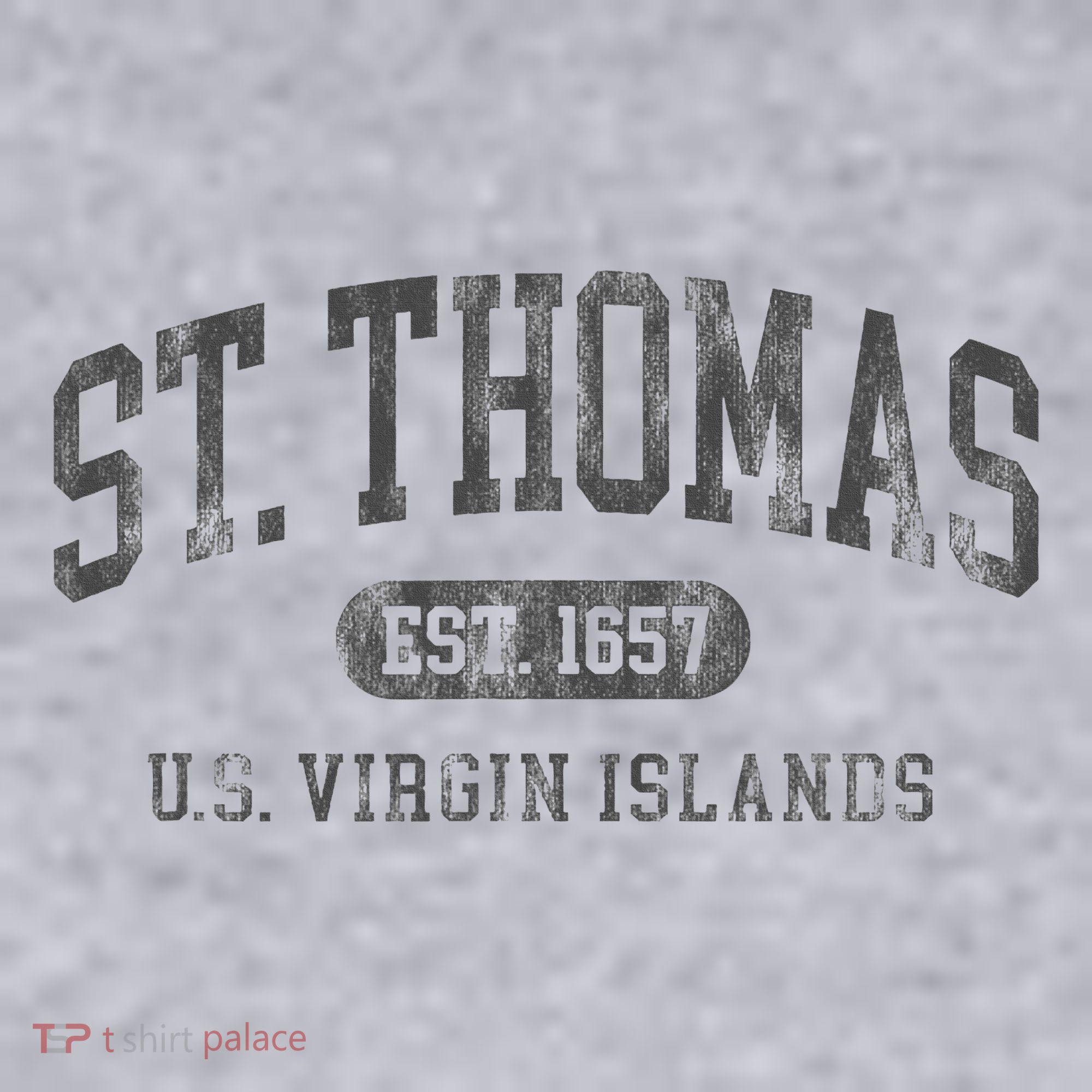 St Thomas Usvi Throwback Text Vacation Souvenir Women's Sweatshirt