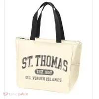 St Thomas Usvi Throwback Text Vacation Souvenir Tote Bag thumb 3