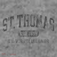 St Thomas Usvi Throwback Text Vacation Souvenir Toddler Hoodie thumb 2