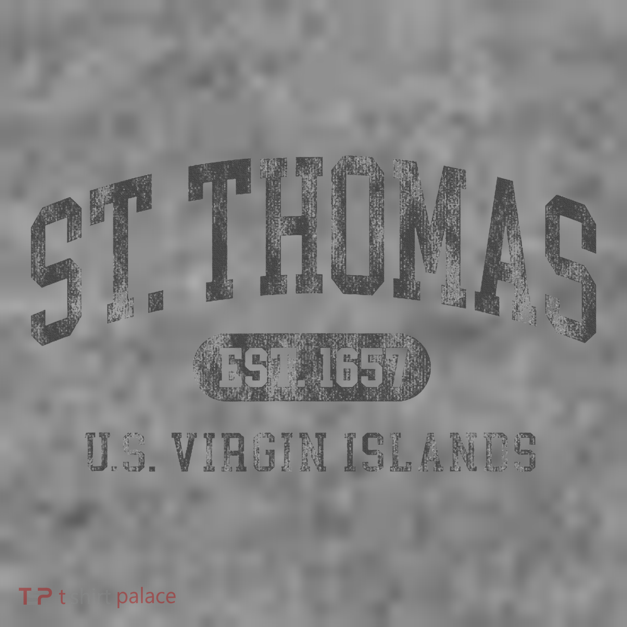 St Thomas Usvi Throwback Text Vacation Souvenir Toddler Hoodie