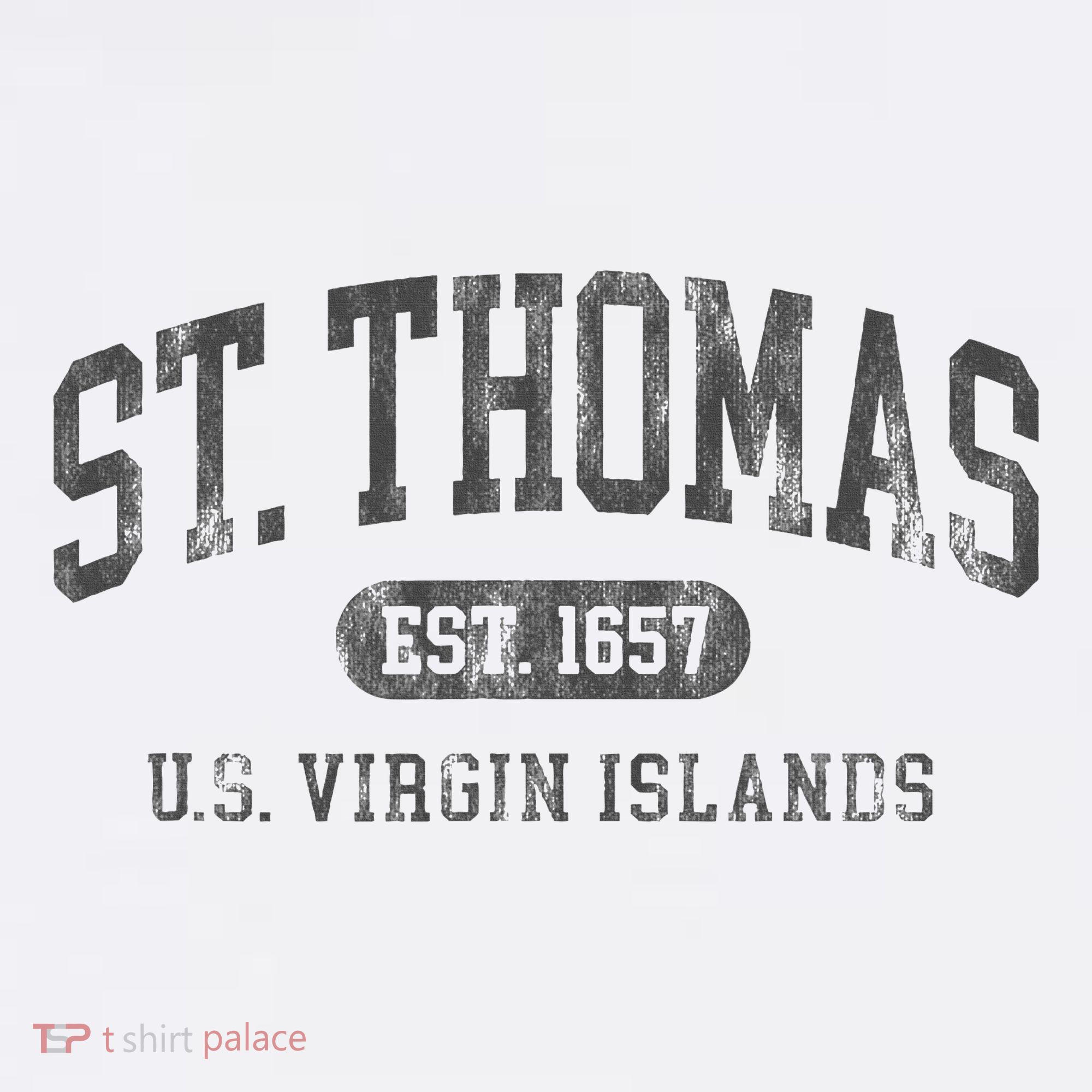 St Thomas Usvi Throwback Text Vacation Souvenir Hoodie