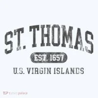 St Thomas Usvi Throwback Text Vacation Souvenir Bucket Hat thumb 4