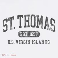 St Thomas Usvi Throwback Text Vacation Souvenir Women's Hoodie thumb 2